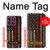 S3804 Fire Fighter Metal Red Line Flag Graphic Case For Motorola Edge 60 Pro