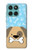 S2669 Cute Dog Paws Bones Cartoon Case For Motorola Edge 60 Fusion