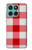 S3535 Red Gingham Case For Motorola Edge 60 Fusion