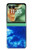 S1869 Tie Dye Blue Case For Motorola Razr 70+,60+, Razr+ (2026, 2025, 2024)