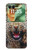 S1932 Blue Eyed Leopard Case For Motorola Razr 70+,60+, Razr+ (2026, 2025, 2024)