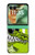 S2323 Funny Green Alligator Crocodile Case For Motorola Razr 70+,60+, Razr+ (2026, 2025, 2024)