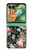 S2727 Vintage Rose Pattern Case For Motorola Razr 70+,60+, Razr+ (2026, 2025, 2024)
