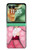 S3042 Japan Girl Hina Doll Kimono Sakura Case For Motorola Razr 70+,60+, Razr+ (2026, 2025, 2024)