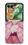 S3042 Japan Girl Hina Doll Kimono Sakura Case For Motorola Razr 70+,60+, Razr+ (2026, 2025, 2024)
