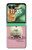 S3923 Cat Bottom Rainbow Tail Case For Motorola Razr 70+,60+, Razr+ (2026, 2025, 2024)