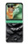 S3969 Black Rose Hard Brush Stroke Case For Motorola Razr 70+,60+, Razr+ (2026, 2025, 2024)