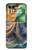 S4003 Oil Color Painting Giant Octopus Case For Motorola Razr 70+,60+, Razr+ (2026, 2025, 2024)