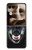 S2823 Black Wolf Blue Eyes Face Case For Motorola Razr 70 Ultra, 60 Ultra, 50 Ultra, Ultra 2026, Ultra 2025