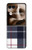 S3452 Plaid Fabric Pattern Case For Motorola Razr 70 Ultra, 60 Ultra, 50 Ultra, Ultra 2026, Ultra 2025