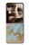 S3717 Rose Gold Blue Pastel Marble Graphic Printed Case For Motorola Razr 70 Ultra, 60 Ultra, 50 Ultra, Ultra 2026, Ultra 2025