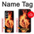 S0493 Music Note Burn Case For Samsung Galaxy Z Fold 7