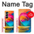 S1671 Rainbow Colorful Rose Case For Samsung Galaxy Z Fold 7