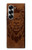 S2529 Leo Zodiac Tattoo Brown Graphic Print Case For Samsung Galaxy Z Fold 7