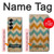S3033 Vintage Wood Chevron Graphic Printed Case For Samsung Galaxy Z Fold 7