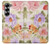 S3035 Sweet Flower Painting Case For Samsung Galaxy Z Fold 7