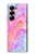 S3444 Digital Art Colorful Liquid Case For Samsung Galaxy Z Fold 7