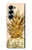 S3490 Gold Pineapple Case For Samsung Galaxy Z Fold 7