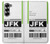 S3664 Airline Travel Luggage Label Case For Samsung Galaxy Z Fold 7