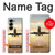 S3837 Airplane Take off Sunrise Case For Samsung Galaxy Z Fold 7
