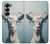 S3991 Goat Glasses Case For Samsung Galaxy Z Fold 7