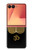 S2331 Gold Leaf Buddhist Om Symbol Case For Samsung Galaxy Z Flip 7