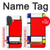 S0157 Composition Red Blue Yellow Case For iPhone 17