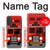 S2058 England British Double Decker Bus Case For iPhone 17