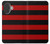 S2638 Black and Red Striped Case For iPhone 17