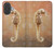 S2674 Seahorse Skeleton Fossil Case For iPhone 17