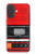 S3204 Red Cassette Recorder Graphic Case For iPhone 17