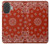 S3355 Bandana Red Pattern Case For iPhone 17