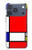 S0157 Composition Red Blue Yellow Case For iPhone 17 Pro, 18 Pro