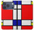 S0157 Composition Red Blue Yellow Case For iPhone 17 Pro, 18 Pro