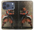 S0796 Japan Red Samurai Case For iPhone 17 Pro, 18 Pro