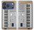 S0891 Keyboard Digital Piano Case For iPhone 17 Pro, 18 Pro