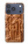 S1307 Fish Wood Carving Graphic Printed Case For iPhone 17 Pro, 18 Pro