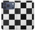 S2492 Black and White Check Case For iPhone 17 Pro