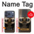S2645 Vintage Brown Goggles Motorcycle Helmet Case For iPhone 17 Pro