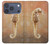 S2674 Seahorse Skeleton Fossil Case For iPhone 17 Pro