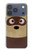 S2825 Cute Cartoon Raccoon Case For iPhone 17 Pro, 18 Pro