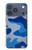 S2958 Army Blue Camo Camouflage Case For iPhone 17 Pro