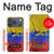 S3306 Colombia Flag Vintage Football Graphic Case For iPhone 17 Pro