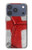 S3316 England Flag Vintage Football Graphic Case For iPhone 17 Pro, 18 Pro