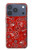 S3354 Red Classic Bandana Case For iPhone 17 Pro, 18 Pro