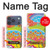 S3407 Hippie Art Case For iPhone 17 Pro