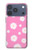 S3500 Pink Floral Pattern Case For iPhone 17 Pro, 18 Pro