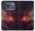 S3897 Red Nebula Space Case For iPhone 17 Pro, 18 Pro