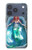 S3911 Cute Little Mermaid Aqua Spa Case For iPhone 17 Pro, 18 Pro
