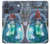 S3912 Cute Little Mermaid Aqua Spa Case For iPhone 17 Pro